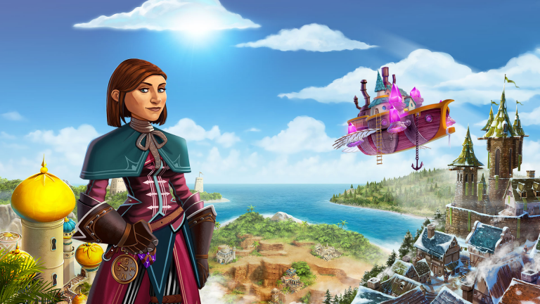 The Settlers Online landing page by Ubisoft Entertainment